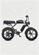 Vélo électrique de style moto M1