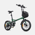 Olive Green-ZIP Folding Electric Bike